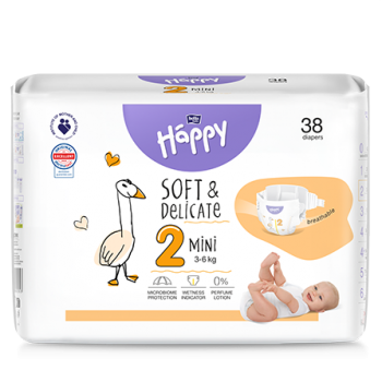 бебешки пелени bella baby Happy Soft&Delicate Mini