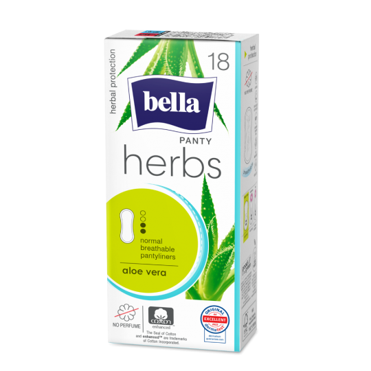 ДНЕВНИ ТАМПОНИ BELLA HERBS С АЛОЕ ВЕРА - НОРМАЛНИ